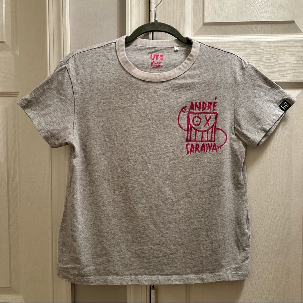 Uniqlo Andre Saraiva Gray Shirt